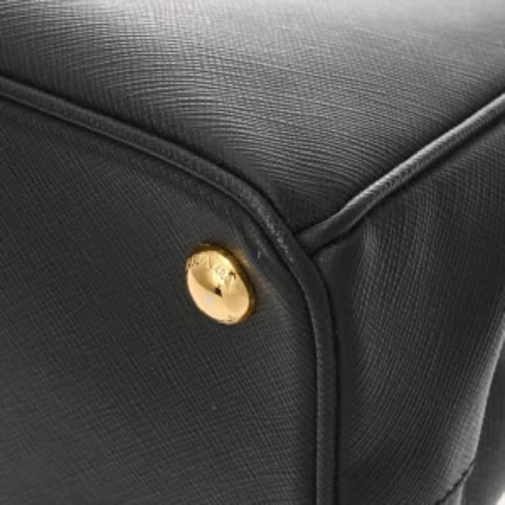 Prada Galleria Bag Black Saffiano Leather Handbag - Picture 6 of 9